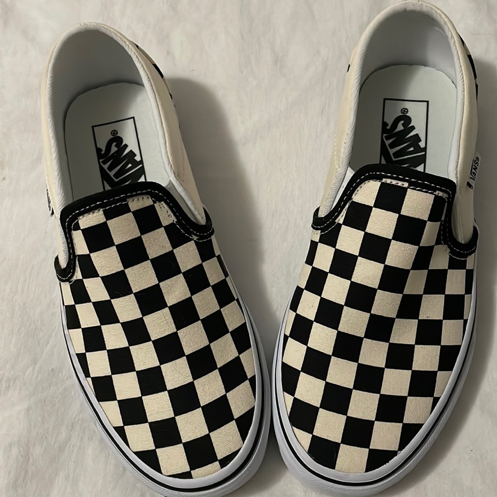 Checkered Vans